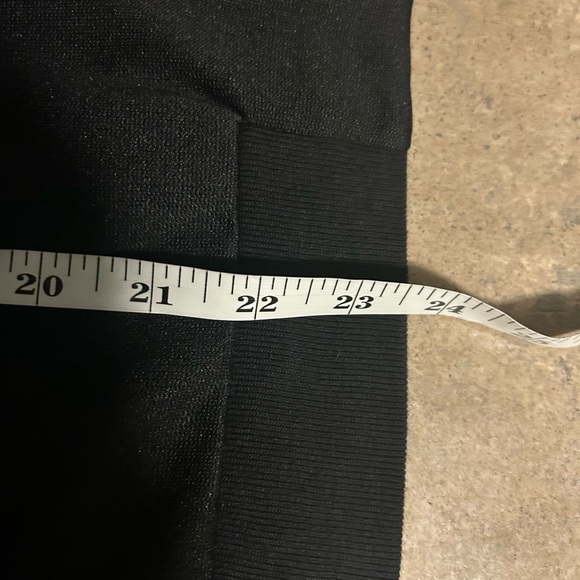 Lauren Ralph Lauren Jacket - black full zip track jacket w/white trim - Picture 9 of 9